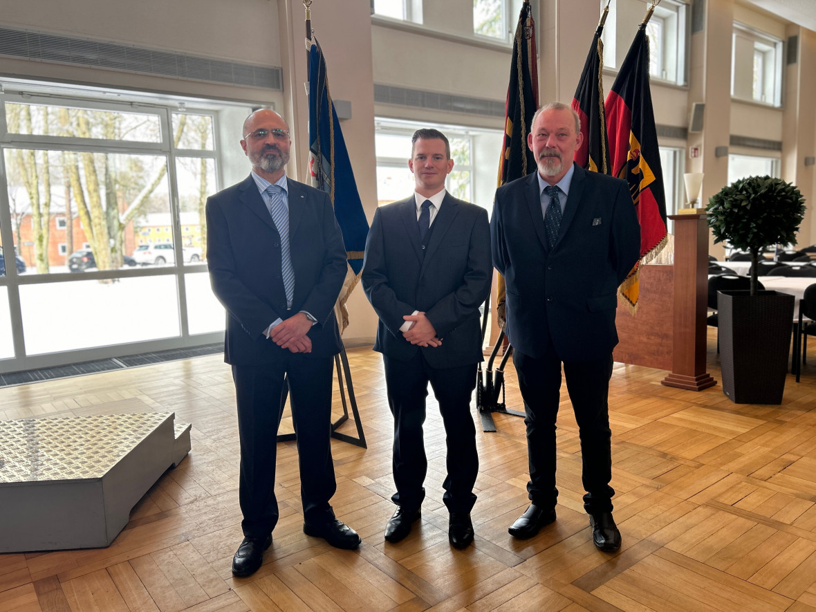 Foto v.l.n.r.: David Carracoi, Ren Buchterkirchen, Dirk Syring